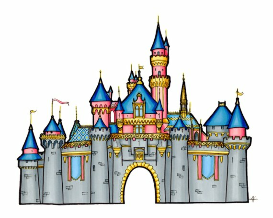 Disney castle clipart cinderella\s.