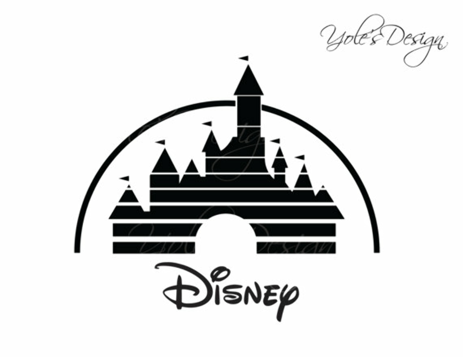 walt disney world logo castle
