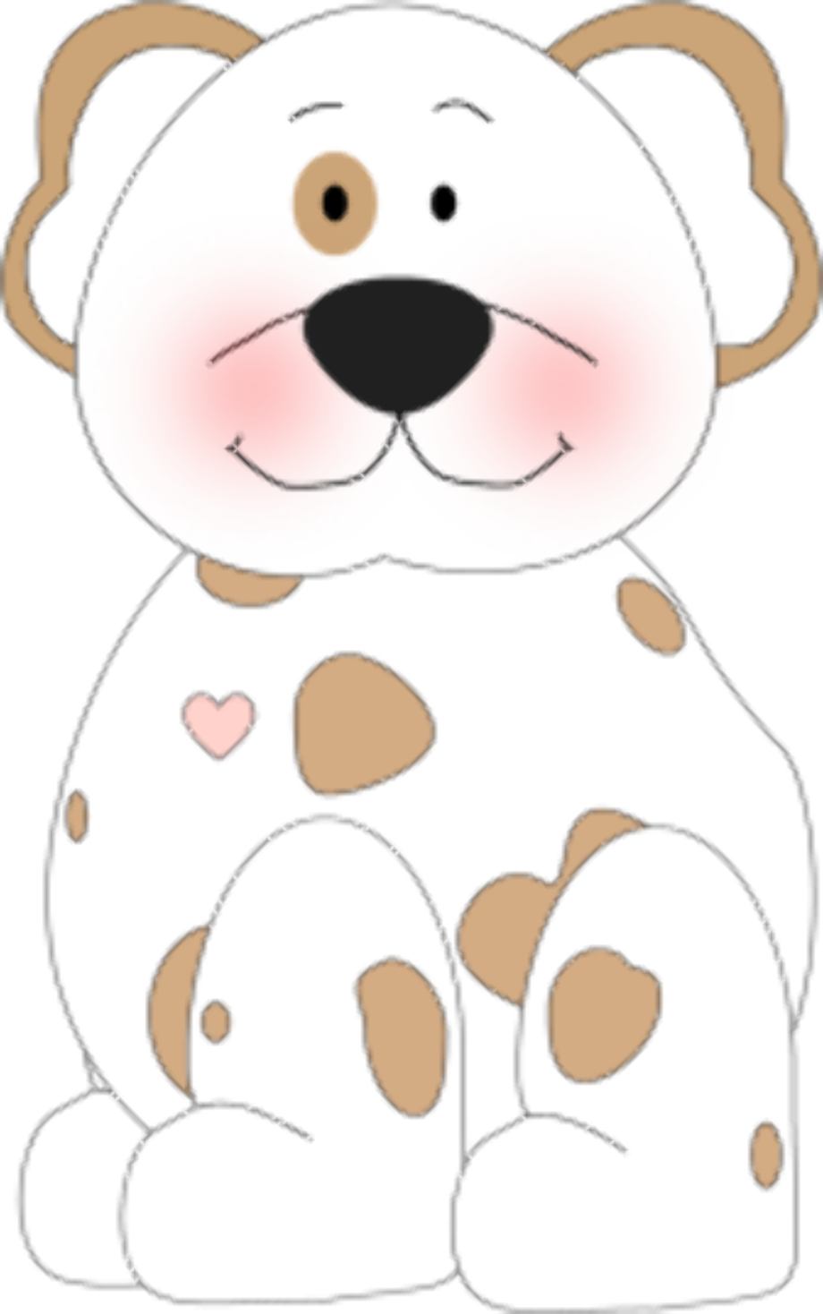 Dog clipart brown