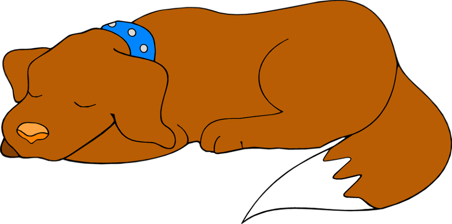 Dog clipart brown