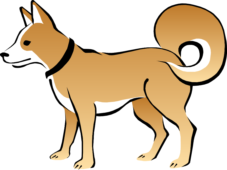puppy clipart realistic