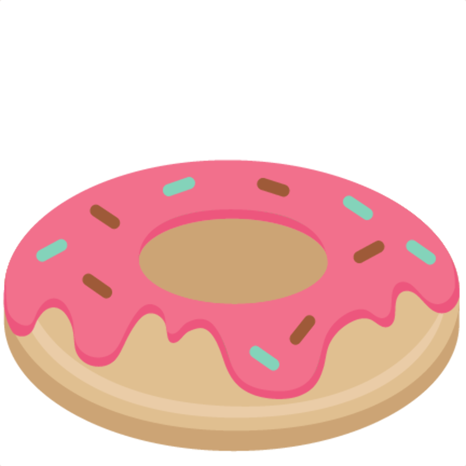 donut clip art cute