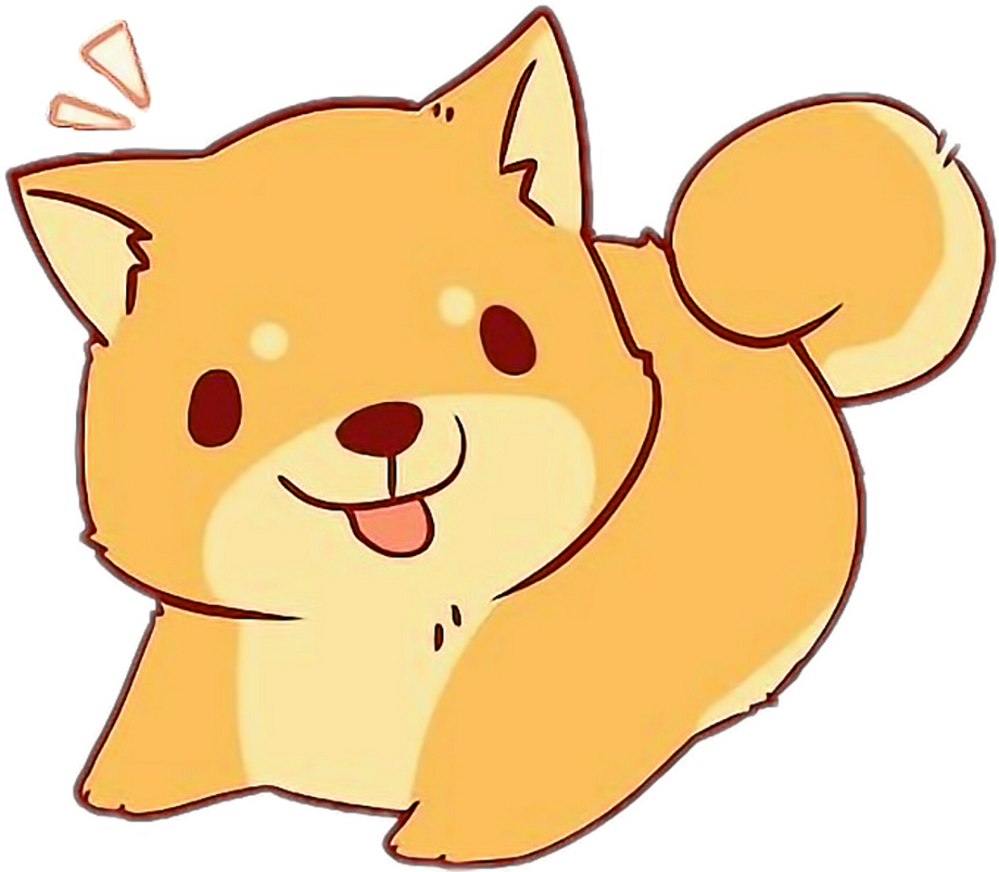 Kawaii Cute Anime Dog - AIA