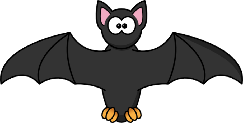 bat clipart cartoon