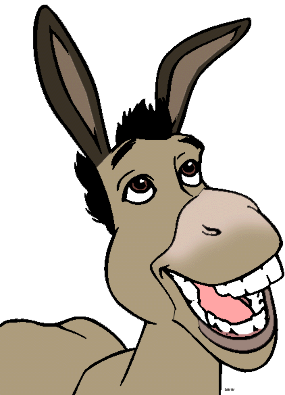 Download High Quality donkey clipart cartoon character Transparent PNG
