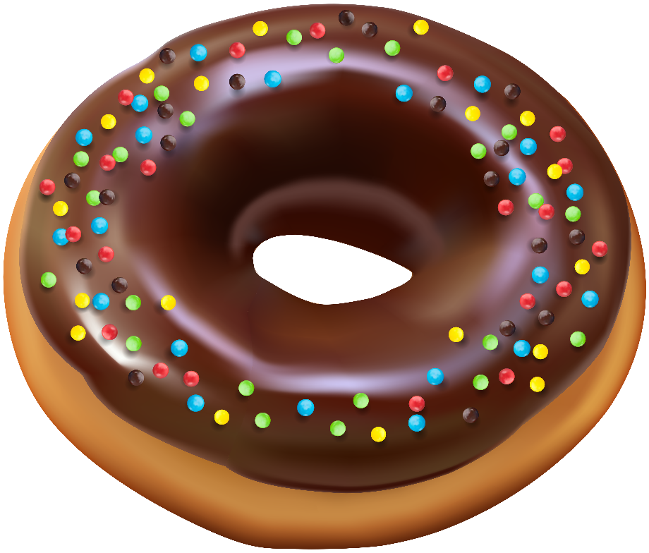 donut clip art high resolution