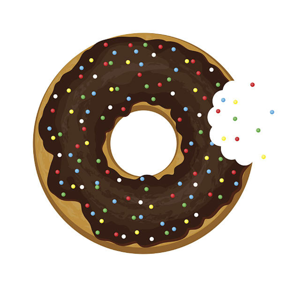 Download High Quality donut clipart bitten Transparent PNG Images - Art