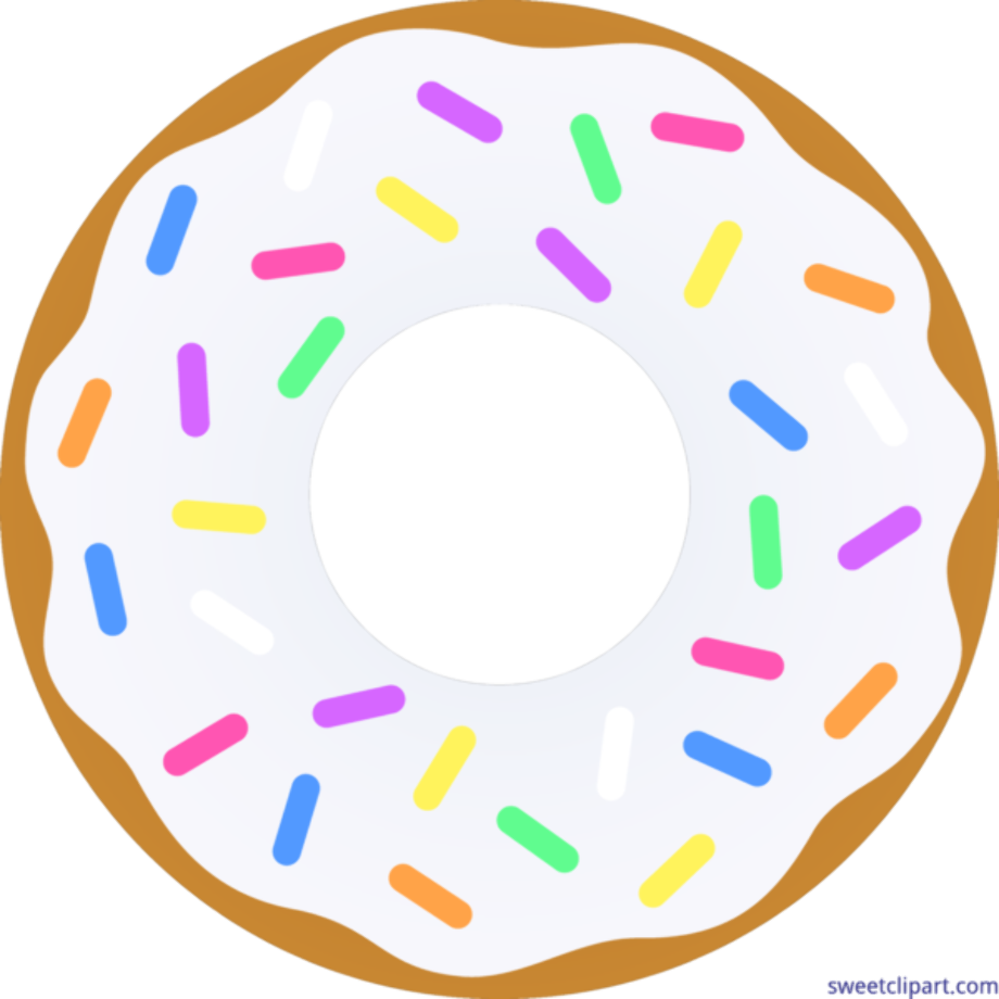 donut clip art pastel