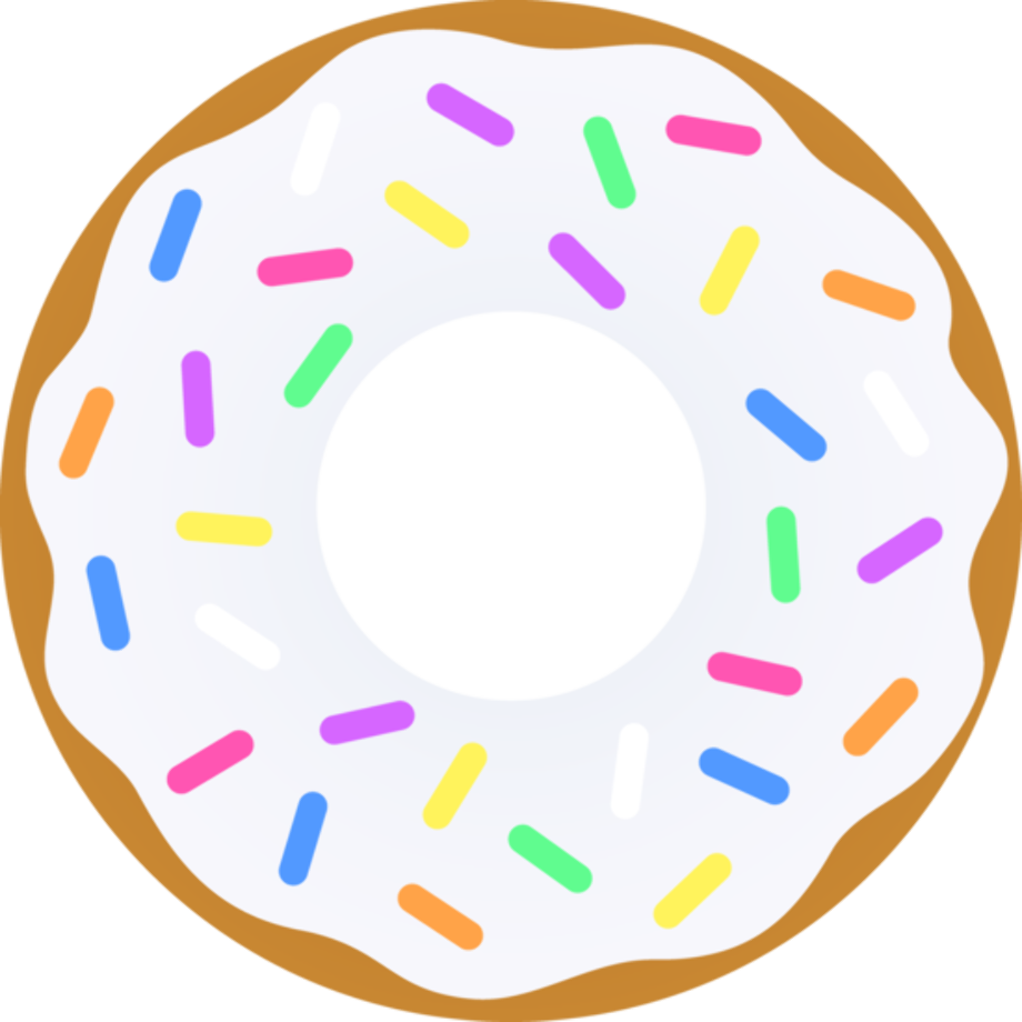 donut clip art birthday