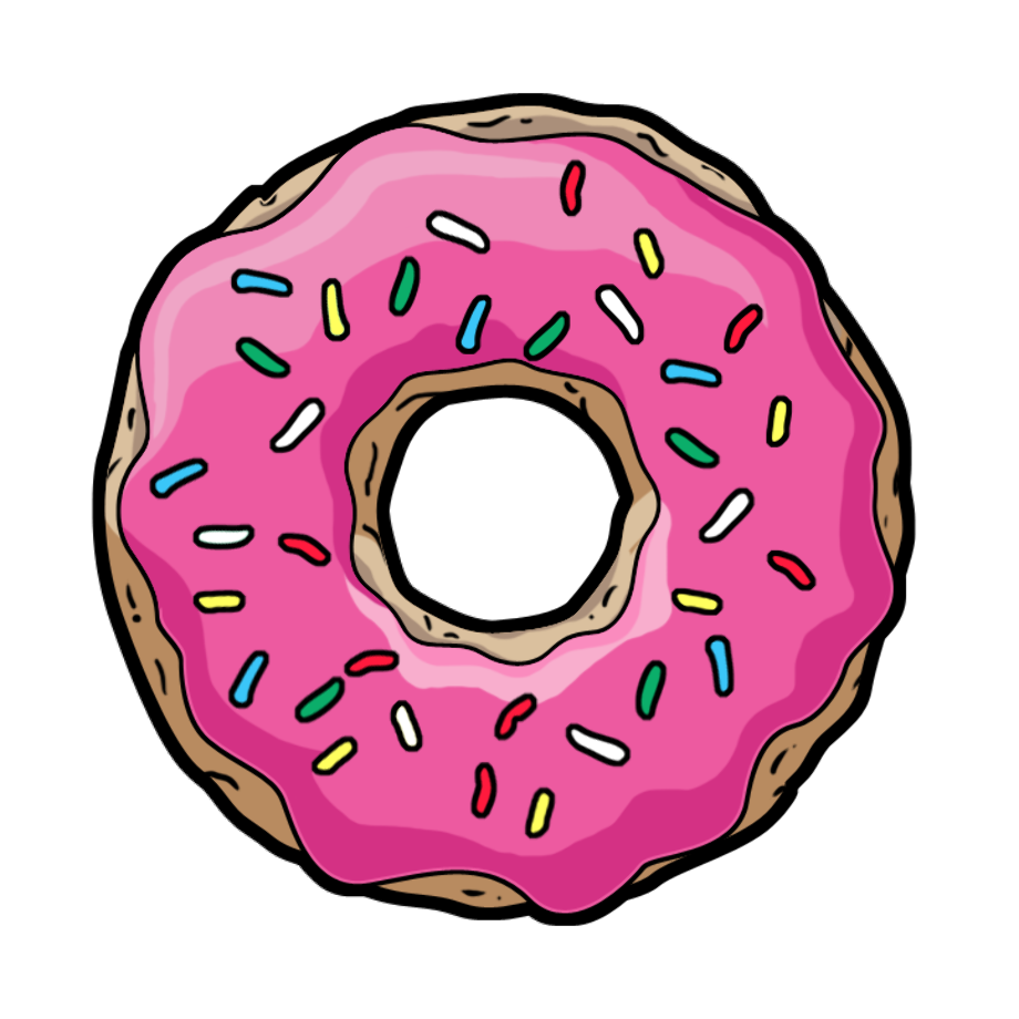 donut clip art high resolution
