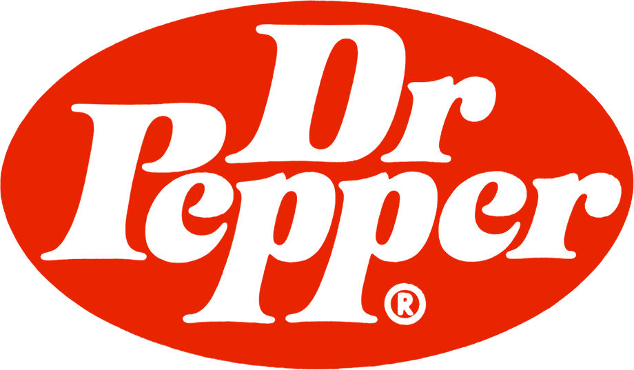 dr pepper logo history