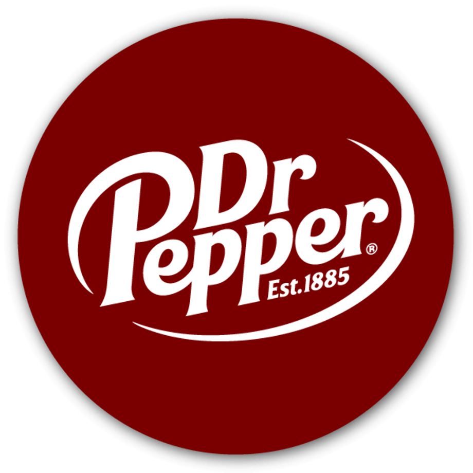 dr pepper logo round