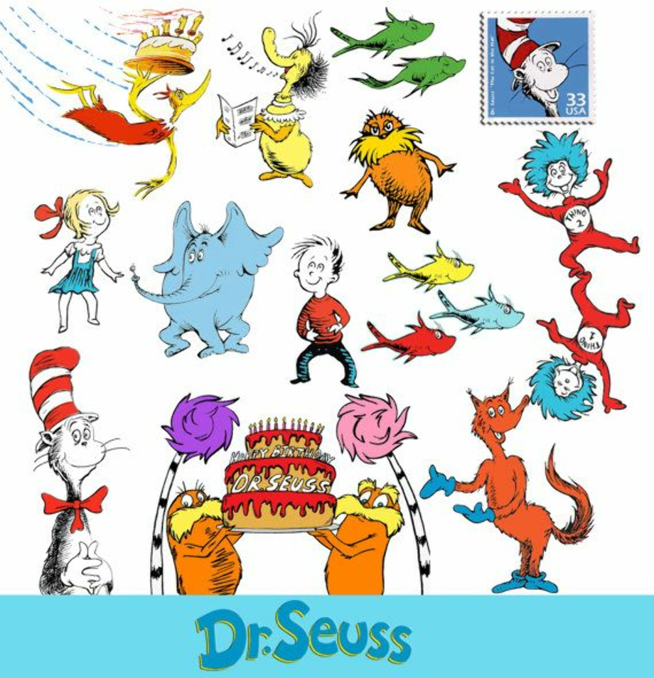 dr seuss clipart cat