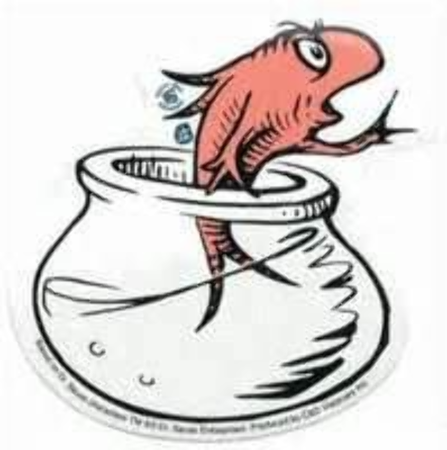 Download High Quality Dr Seuss Clipart Fish Bowl Transparent Png Images