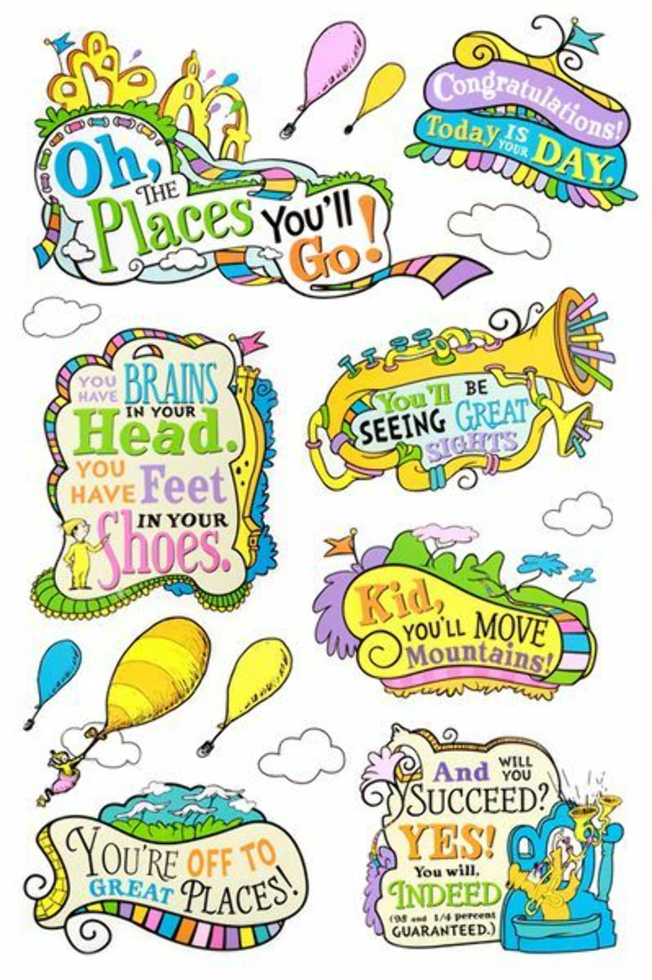 Download High Quality dr seuss clipart oh the places you ll go
