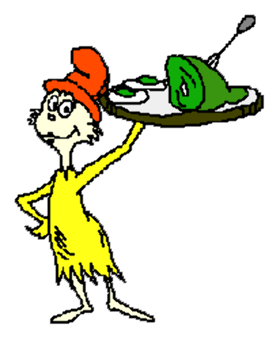 Download High Quality dr seuss clipart green eggs and ham Transparent