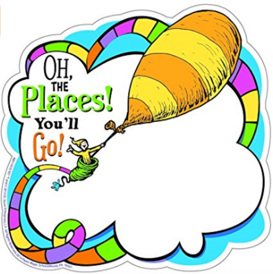 Download High Quality dr seuss clipart oh the places you ll go ...