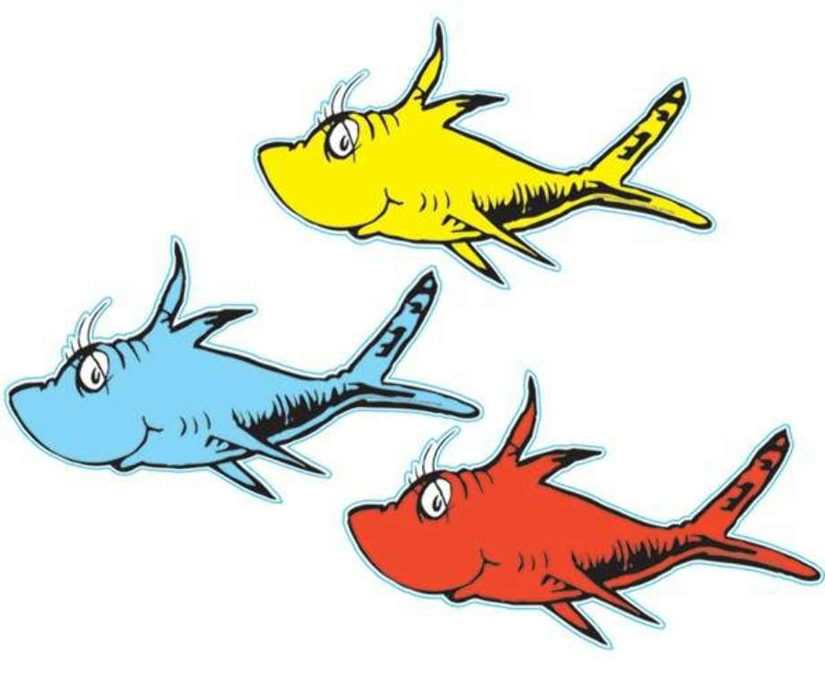 dr seuss clipart red fish