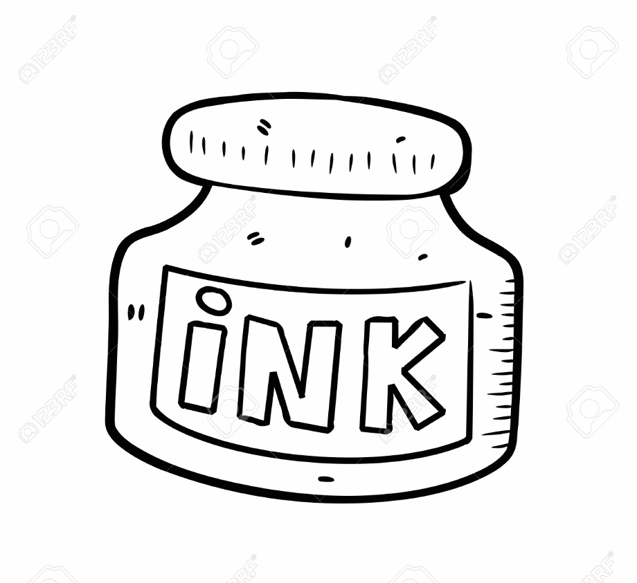 drawing clipart ink