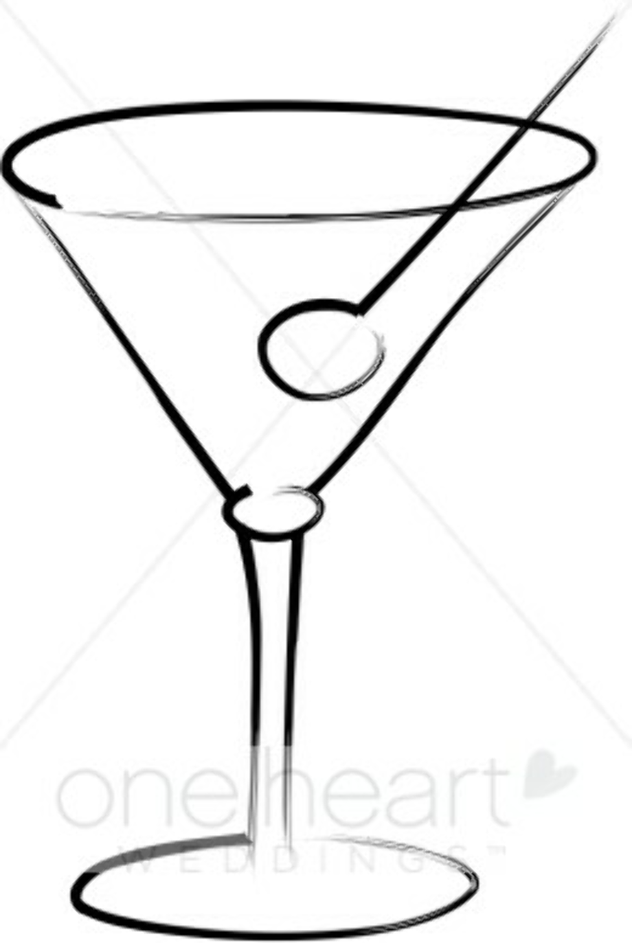 martini glass clipart champagne