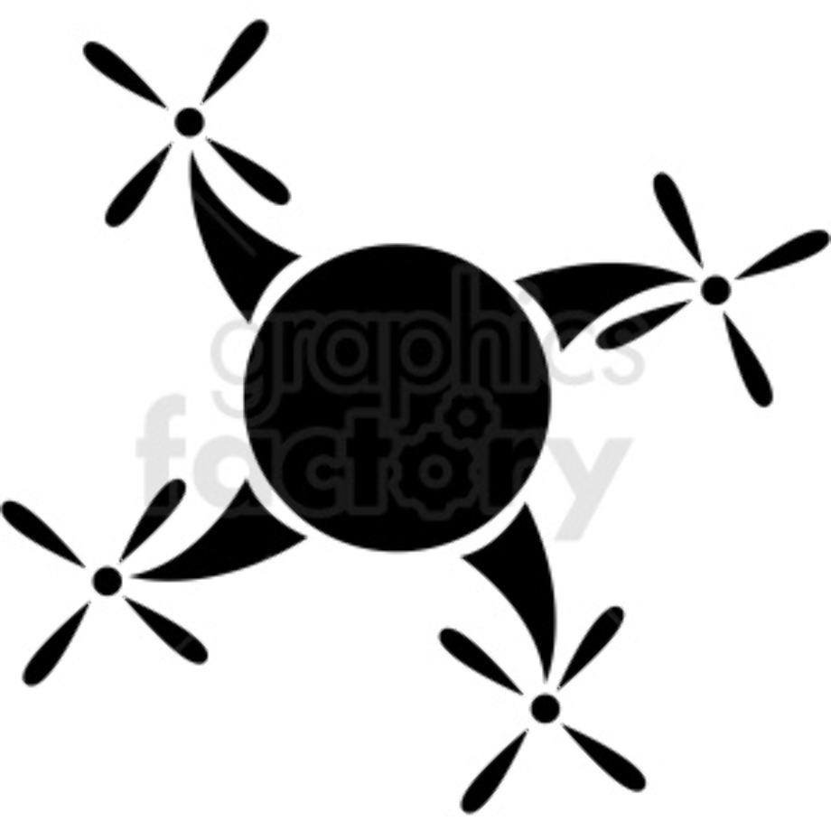drone clipart top view