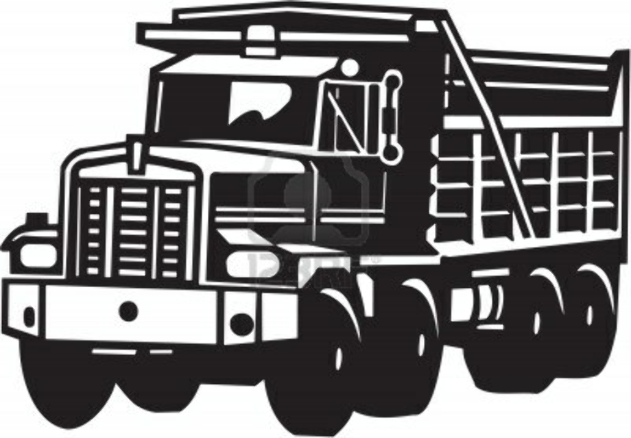 Dump Truck Clip Art SVG