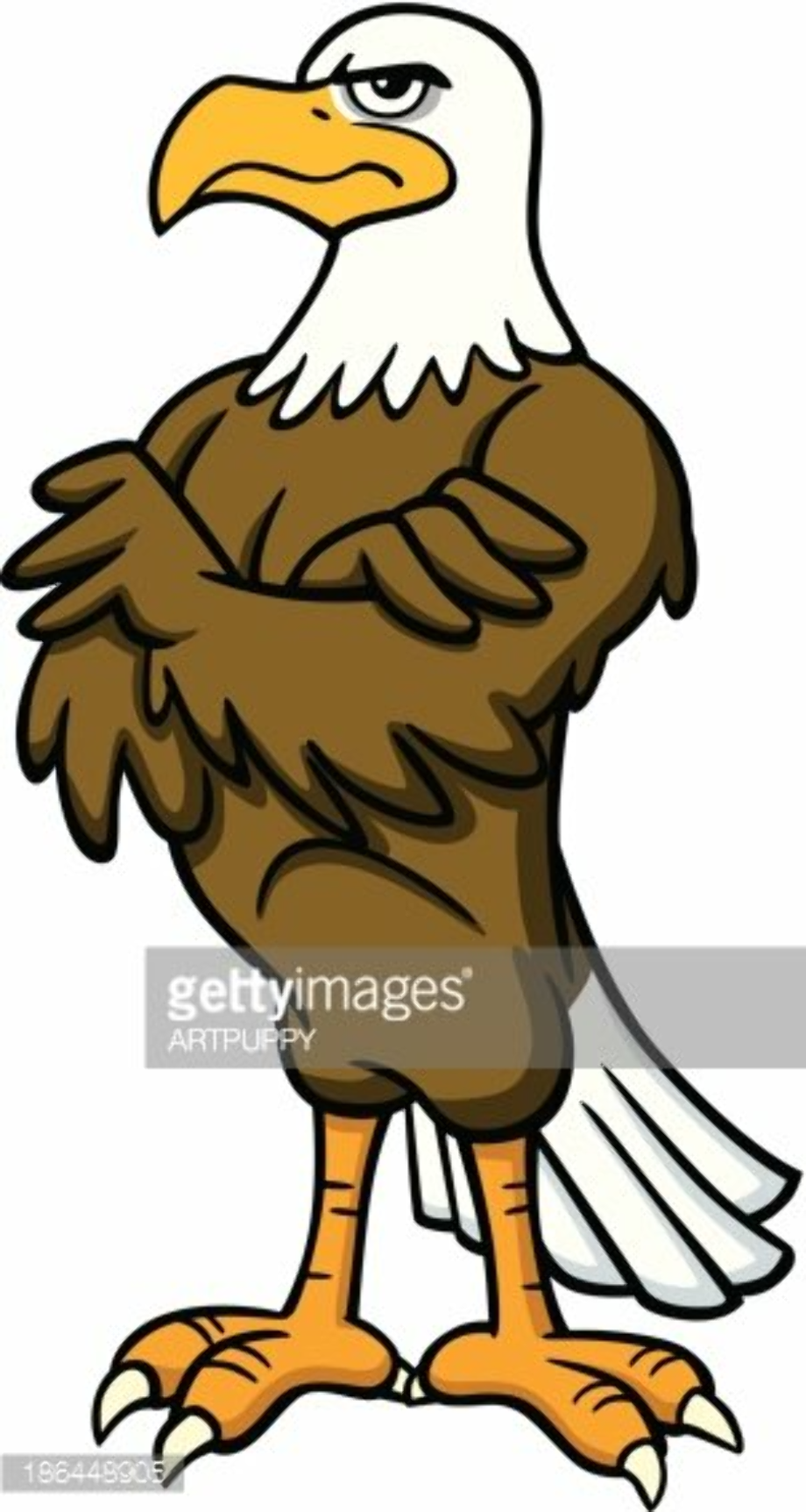 eagle clipart standing