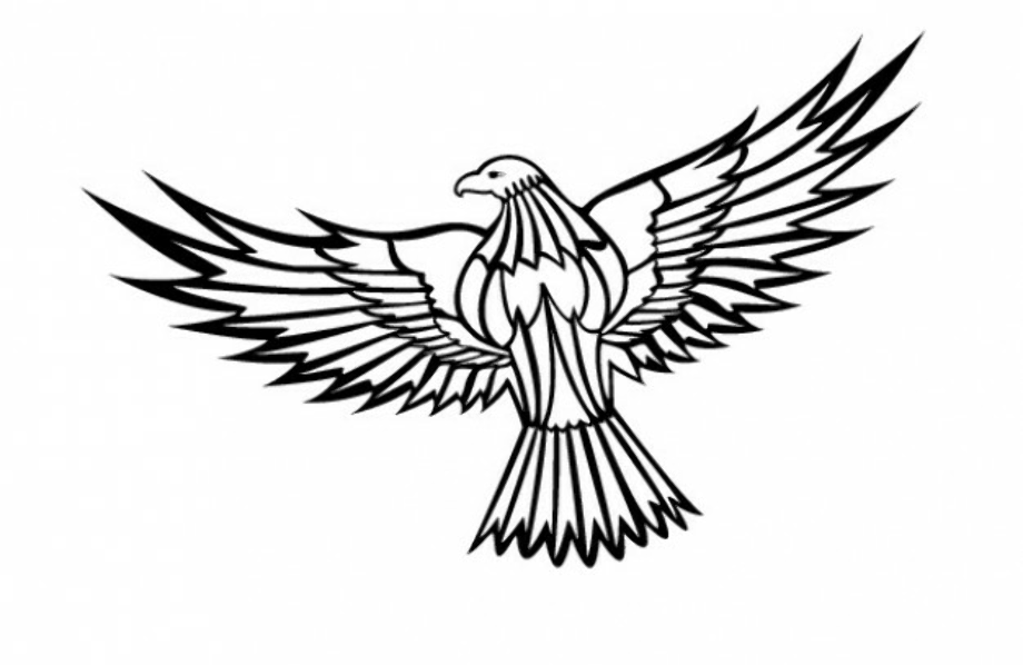 eagle clipart abstract