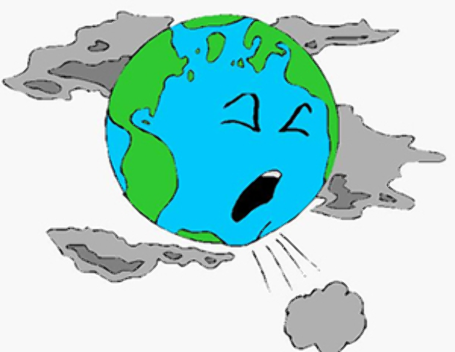 Earth polluted