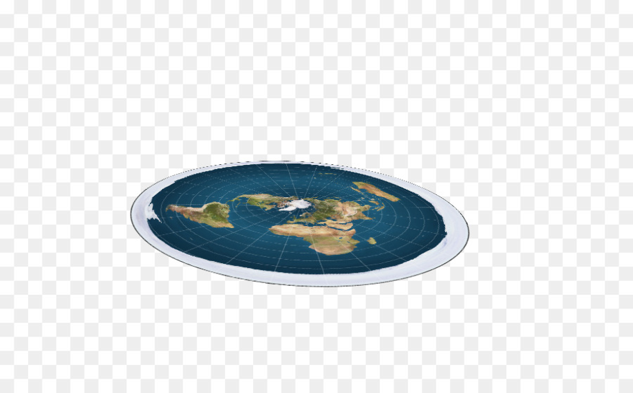 earth transparent flat
