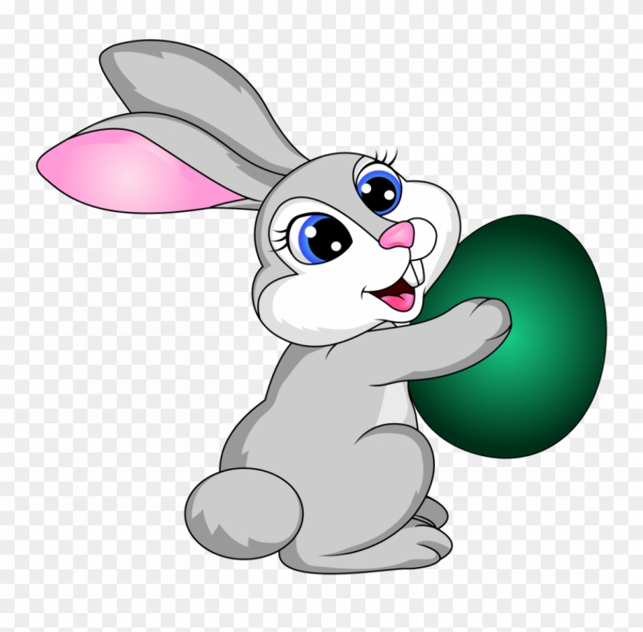 easter bunny clipart large