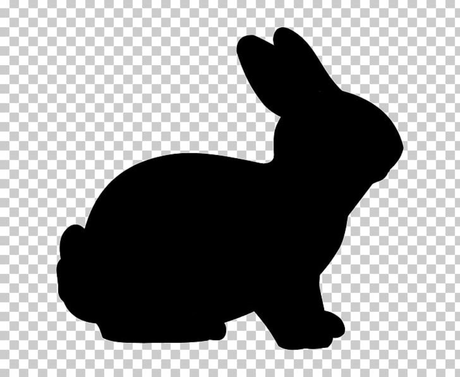 Download High Quality easter bunny clipart silhouette Transparent PNG