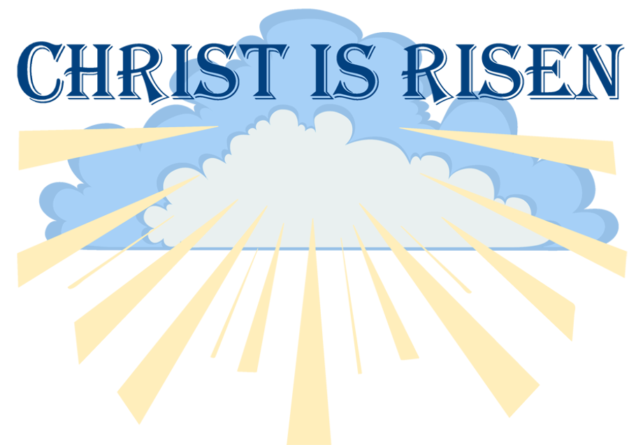 he is risen clipart paid it all