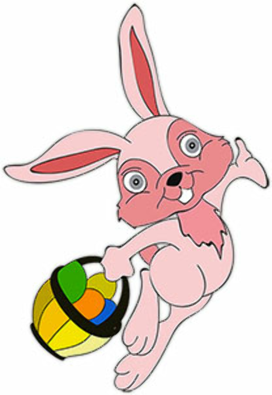 easter bunny clipart animated