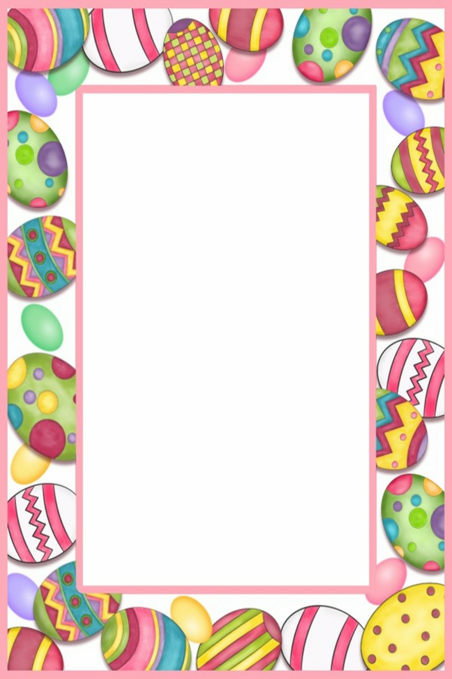 free easter clipart border