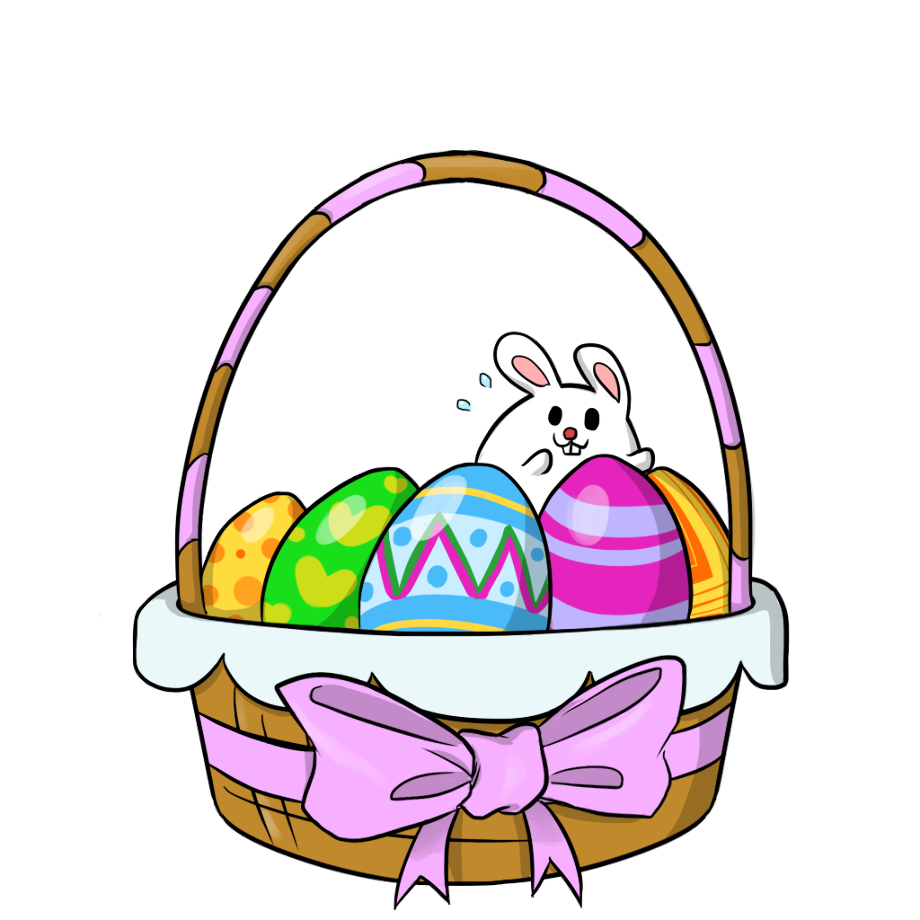 happy easter clipart animated