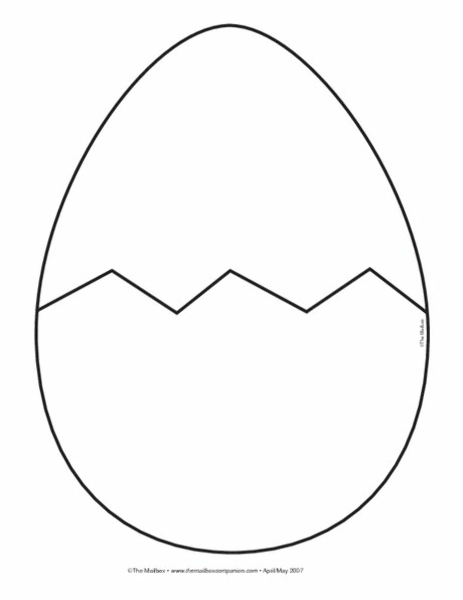 Printable Template For Cracked Egg Preschool