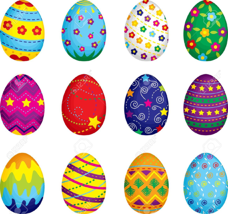 Download High Quality Easter Egg Clipart Printable Transparent PNG