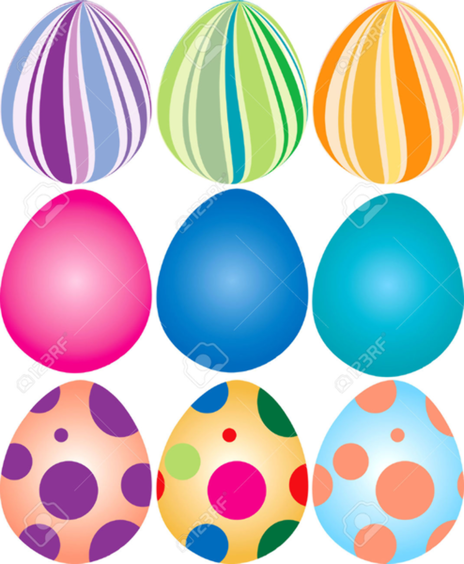 Download High Quality Easter Egg Clipart Printable Transparent PNG 