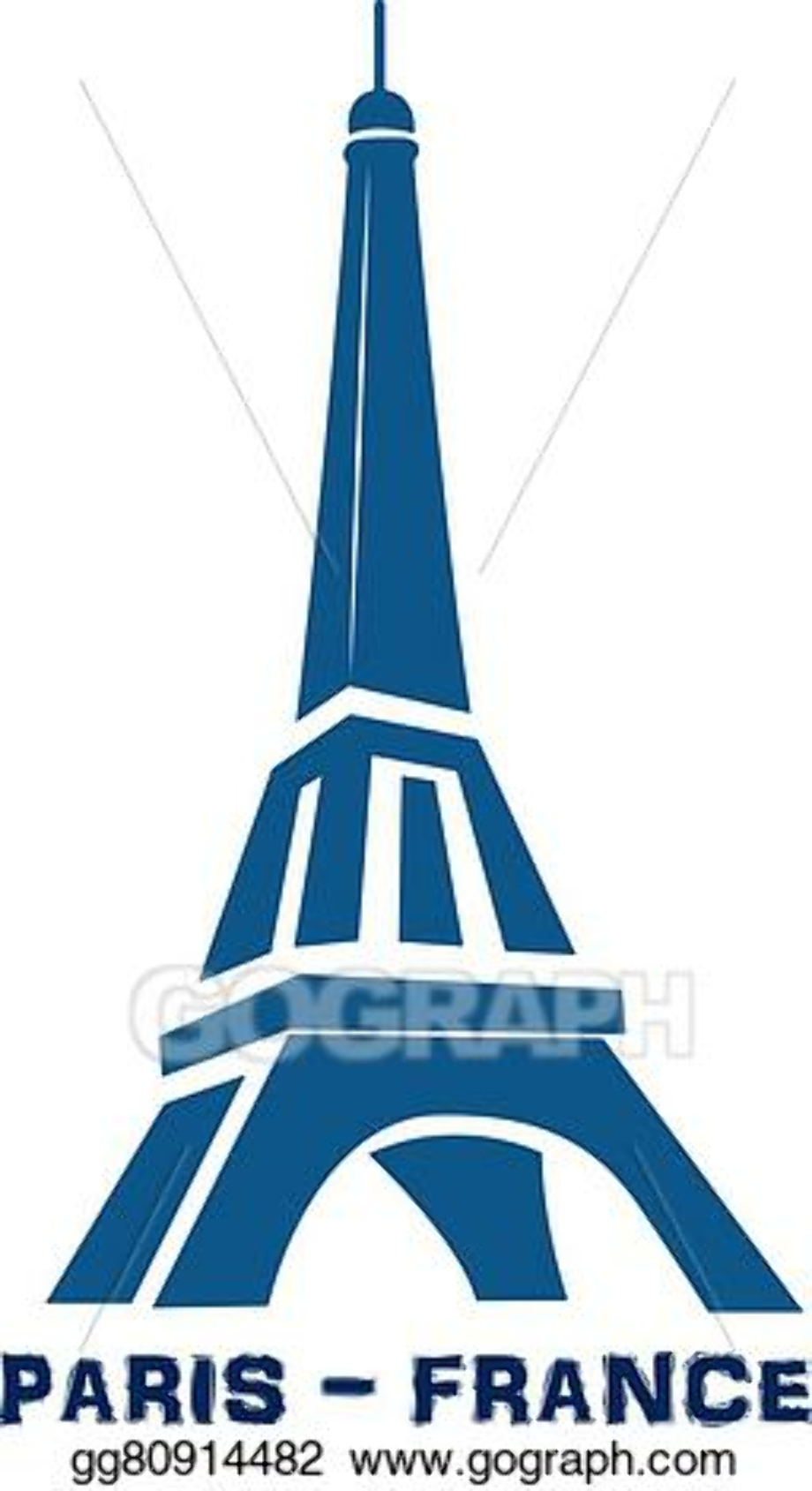 Download High Quality eiffel tower clipart blue Transparent PNG Images ...