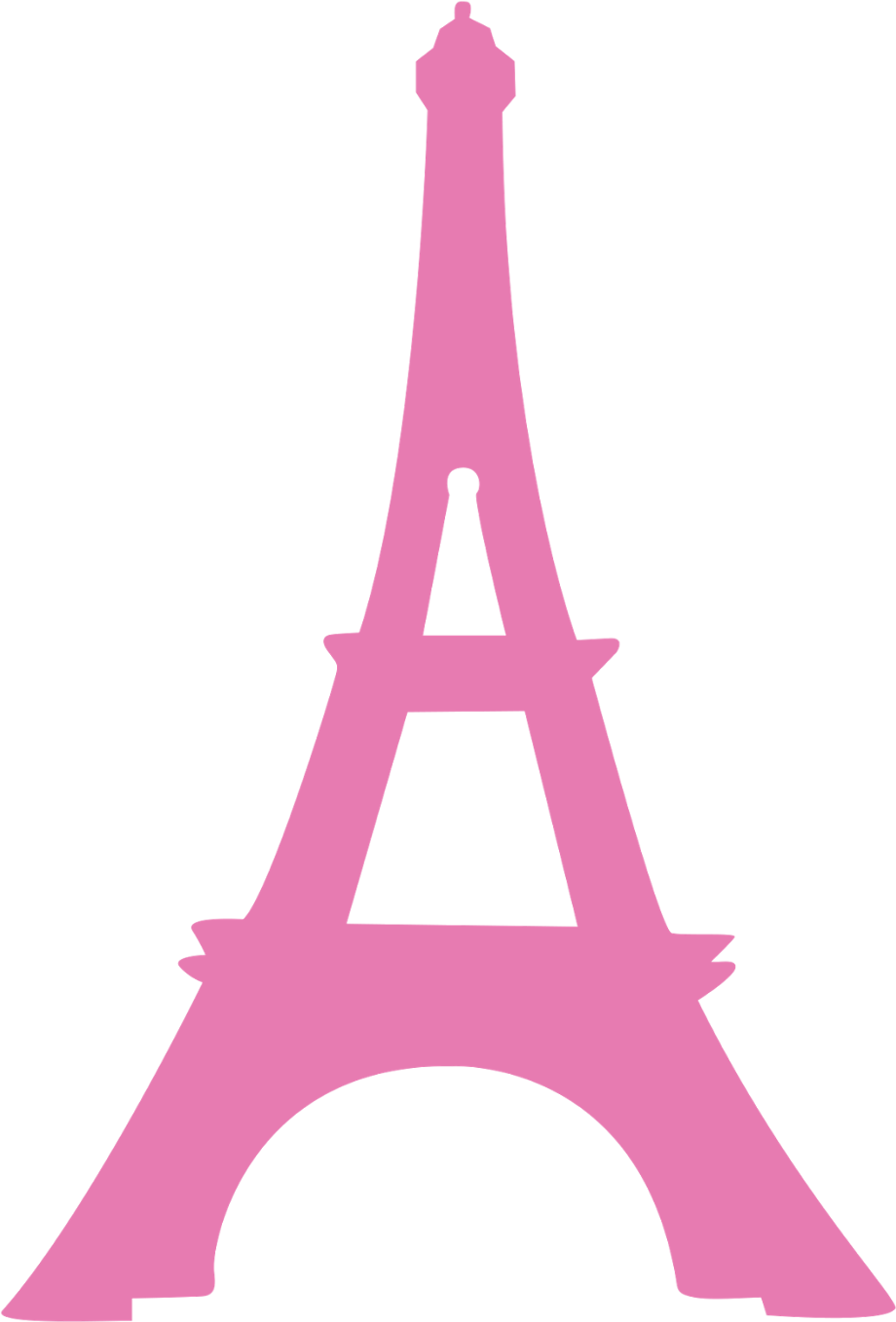 Download High Quality eiffel tower clipart pink