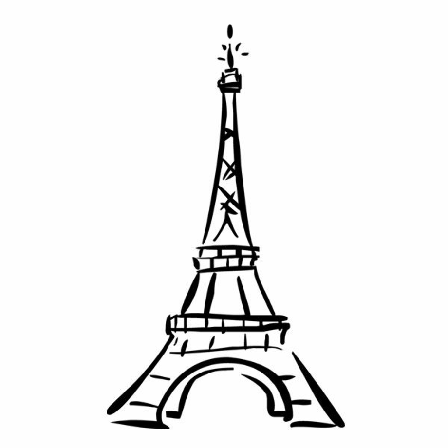 Download High Quality eiffel tower clipart sketch Transparent PNG ...