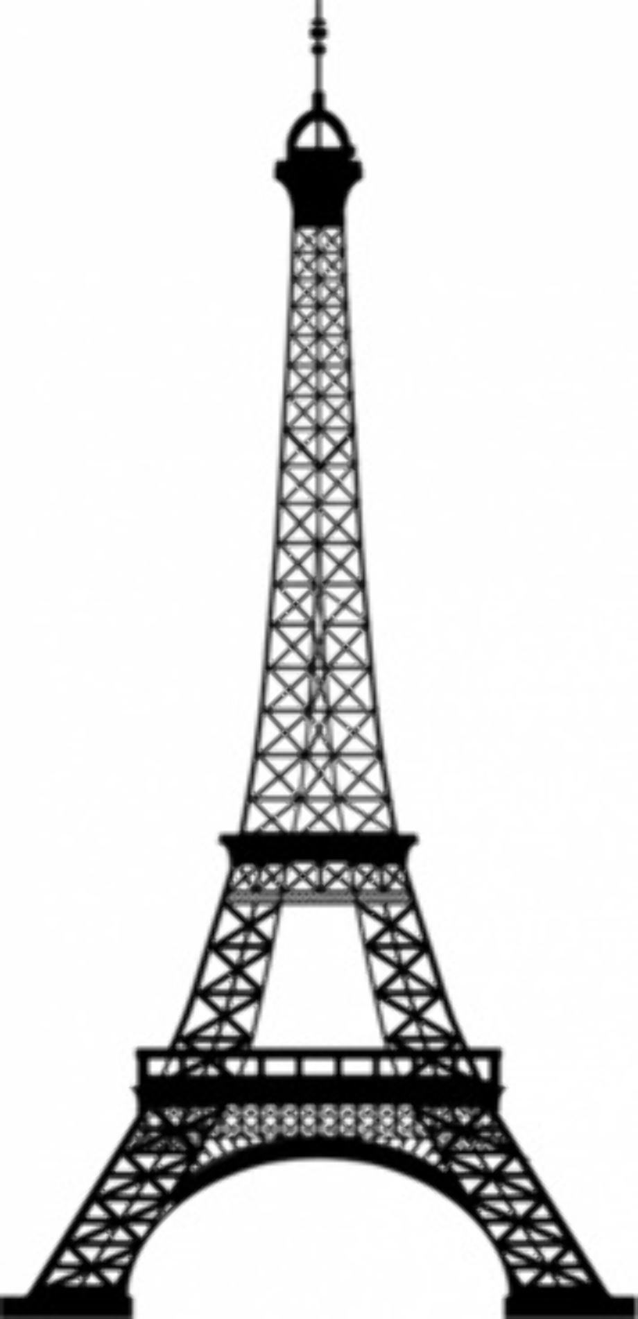 Download High Quality eiffel tower clipart template Transparent PNG
