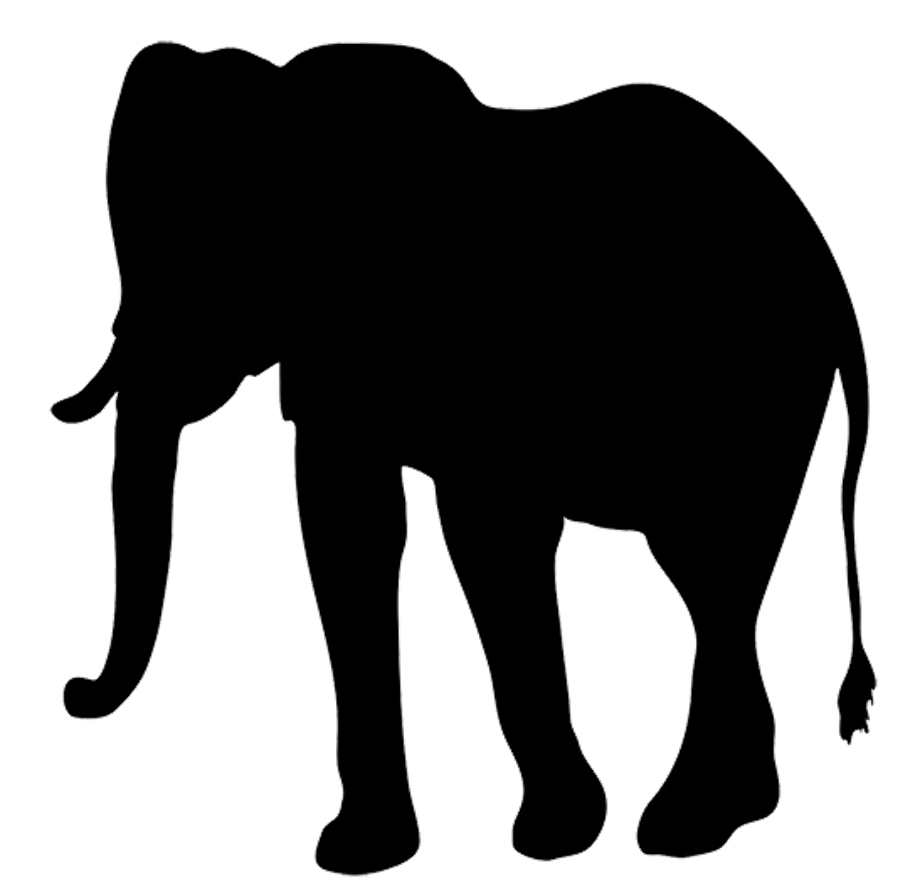 elephant clipart realistic