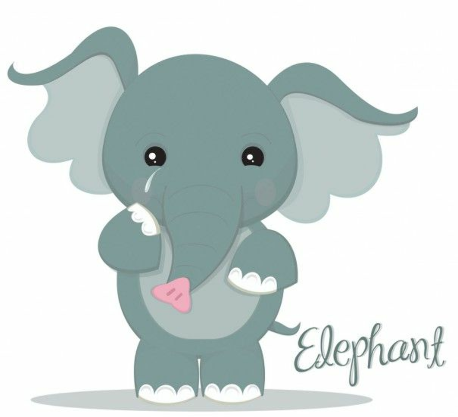 The elephant is mine. Испуганный Слоненок. Испуганный слон рисунок. Рисунки напуганного слона. Angry Elephant иллюстрации.