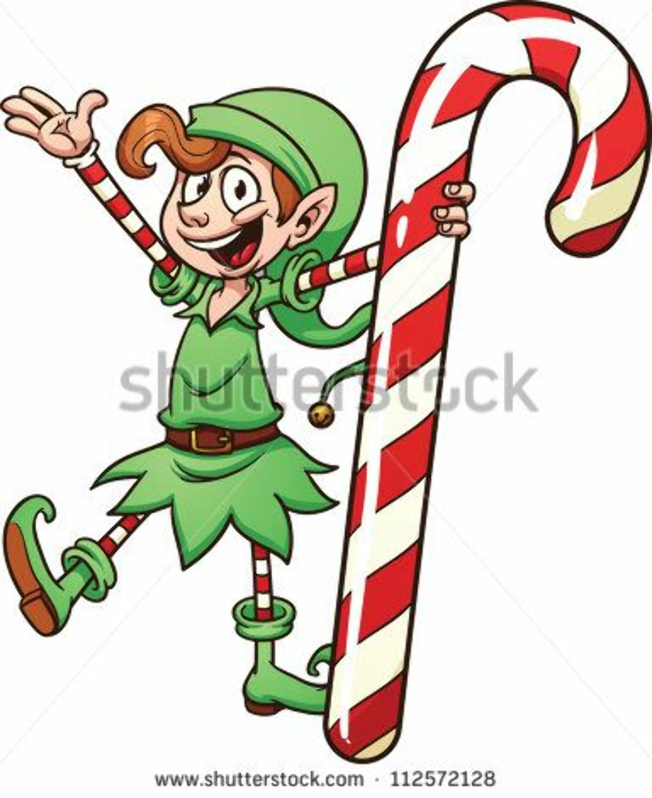 Download High Quality elf clipart candy cane Transparent PNG Images ...