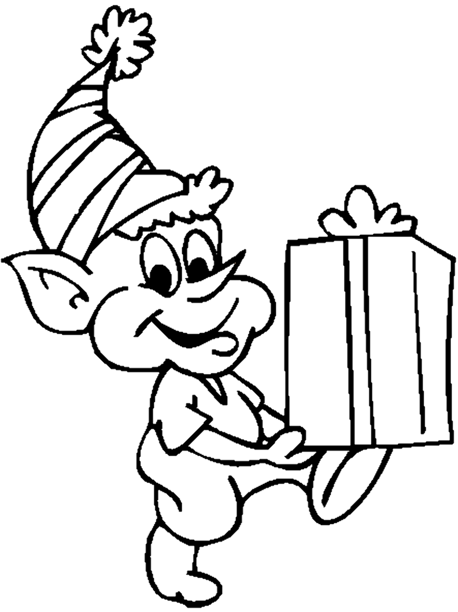 Download High Quality Elf Clipart Outline Transparent PNG Images Art