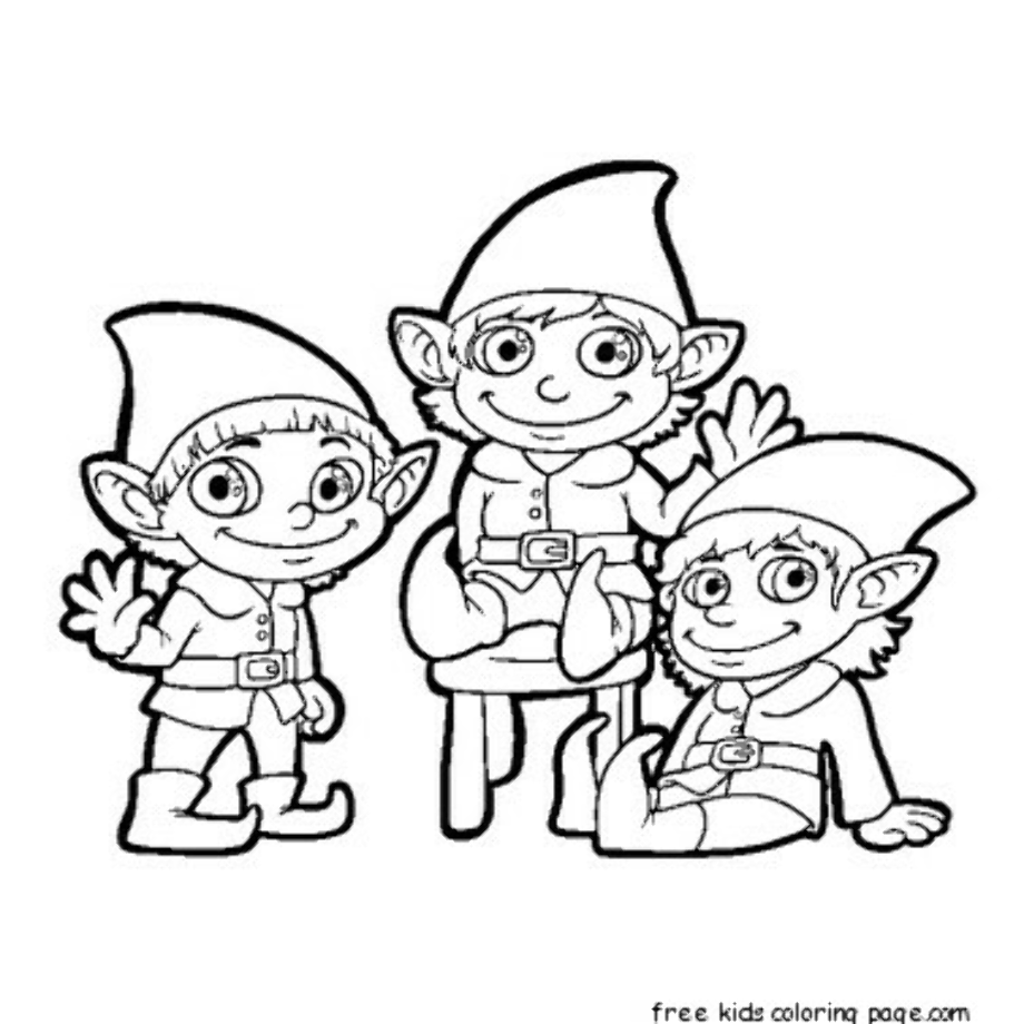 Download High Quality Elf Clipart Outline Transparent PNG Images Art