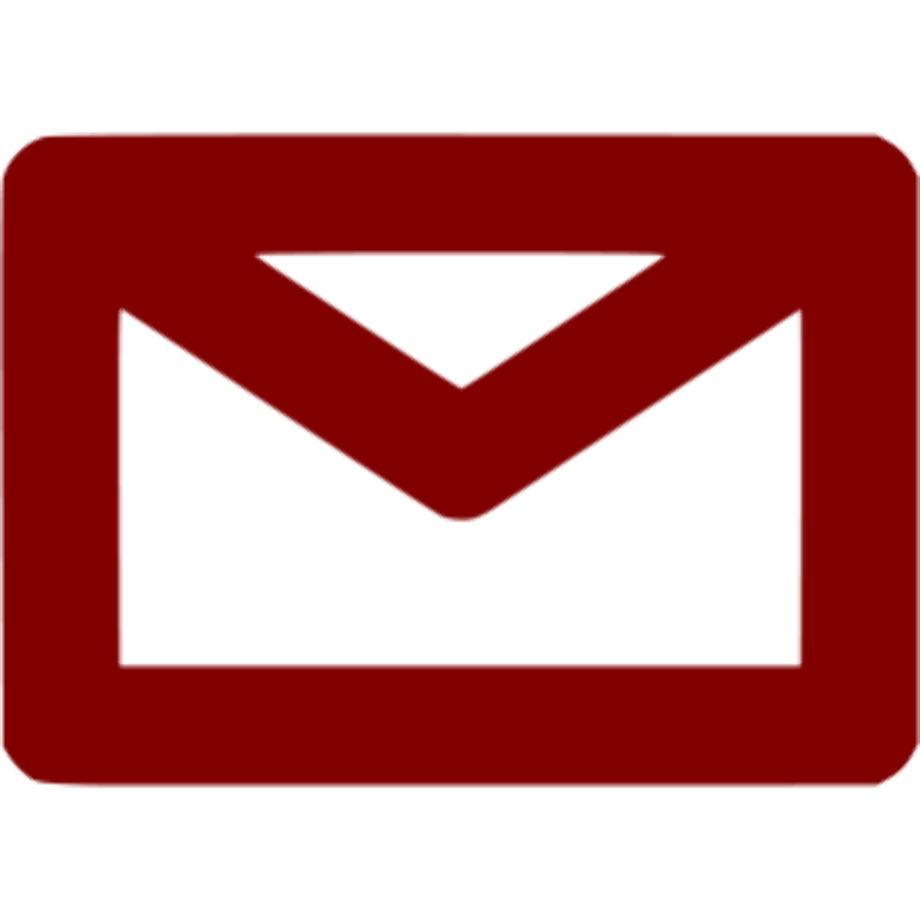 email logo png maroon
