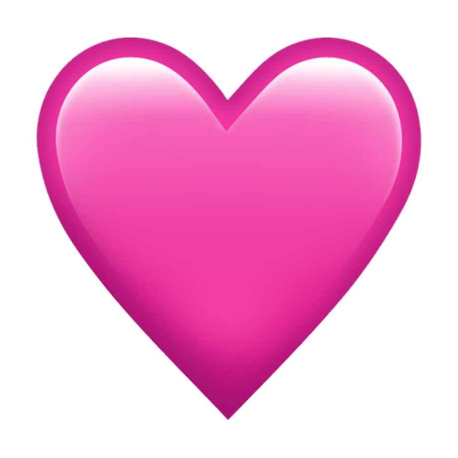 Pink Heart Emoji Wallpaper